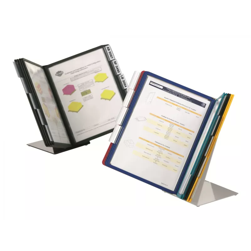 Expositor de documentos giratorio de sobremesa vertical A4 Durable VARIO