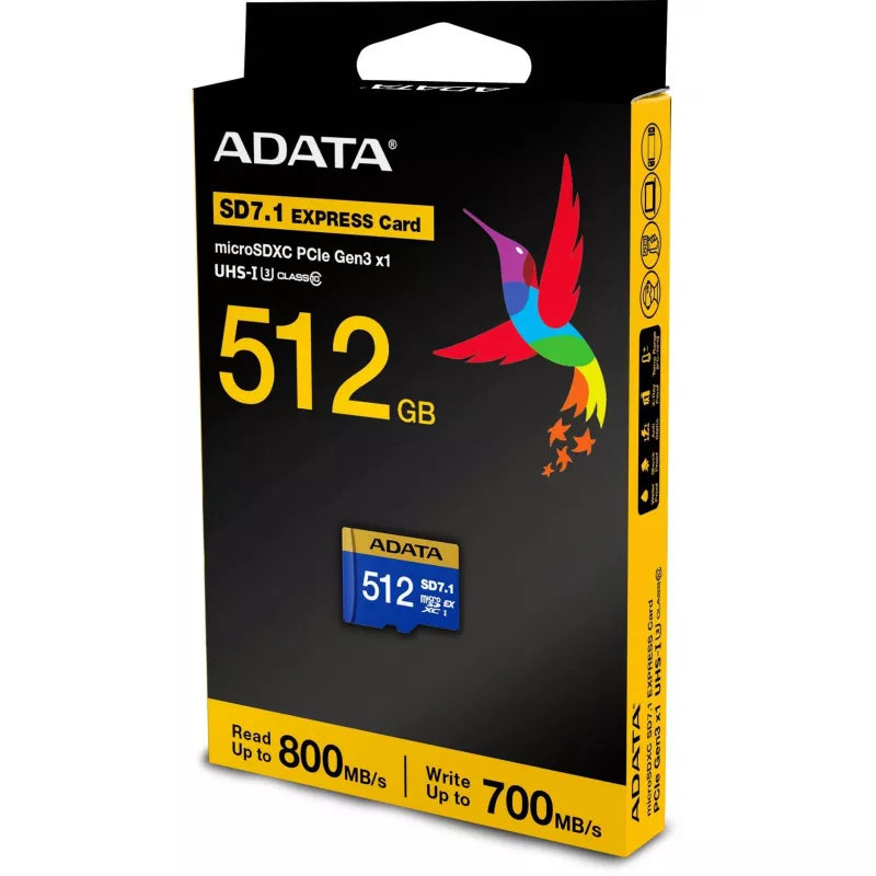Tarjeta de memoria ADATA UD512GEX3L1-C 512 GB MicroSDXC UHS-II