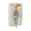 Delock 86262 Caja Keystone de superficie, 3 puertos, blanca (RAL 9010)
