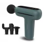 Medisana MG 200 mini pistola de masaje, Smart Mode, 4 cabezales, 5 niveles de intensidad, 147 x 126 x 50 mm, gris
