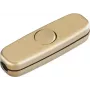 Bachmann 924.046 - Interruptor basculante - 1 polo - Oro - 250 V - 67 mm - 22 mm