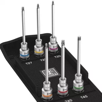 Juego de puntas de destornillador Wera 8767 C TX HF 2