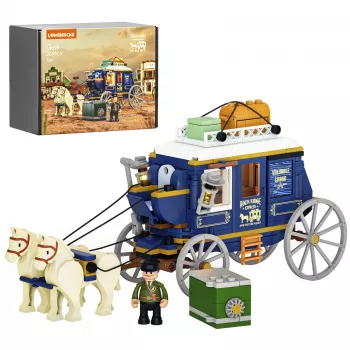 Treasure Stagecoach, juguete de construcción