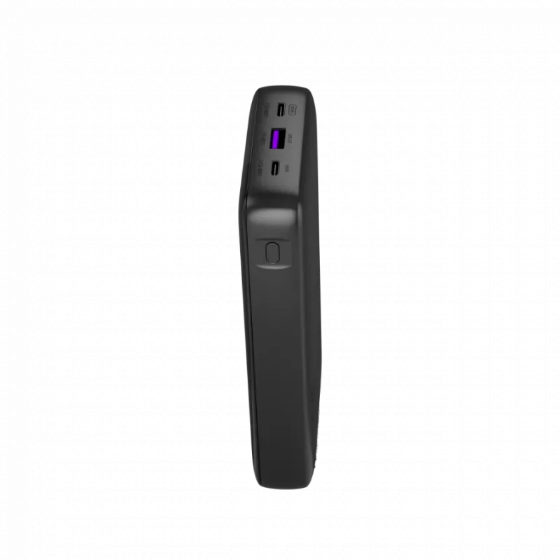 CANYON Batería externa PB-240, 25000mAh PD140W con pantalla, tamaño 160,0x82x27 mm, peso 508±10g, Gris oscuro