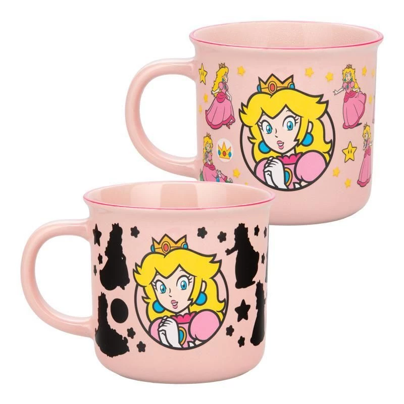 Paladone Super Mario Princess Peach taza termosensible