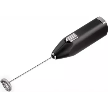 Xavax Milchicopter espumador de leche manual, a pilas, negro