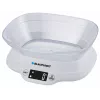 Báscula de cocina con bol Blaupunkt FKS501 - 5 kg, 1 g, bol, negro