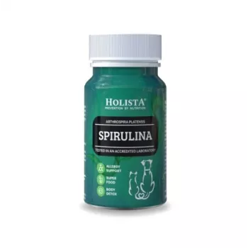 HOLISTA Spirulina - Complemento alimenticio para perros y gatos - 90 comprimidos