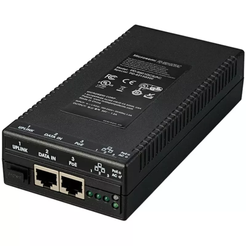 Microchip Technology Microchip PD-9501GCS – Convertidor de medios – GigE – 1000Base-X – RJ-45 / SFP (Mini-GBIC)