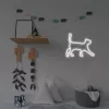 Lámpara de neón decorativa MANTA SNL70WH Style Neon Lights CAT 2 blanca 70 cm