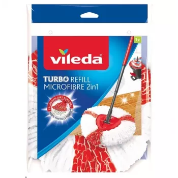 Fregona de recambio Vileda Turbo 2en1 Rojo Blanco