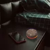 Altavoz portátil MANTA SPK03-GR Szumi-GO — verde, Bluetooth, sonidos para dormir bebés, temporizador, retroiluminación RGB, 12,5×7,5×12,5 cm