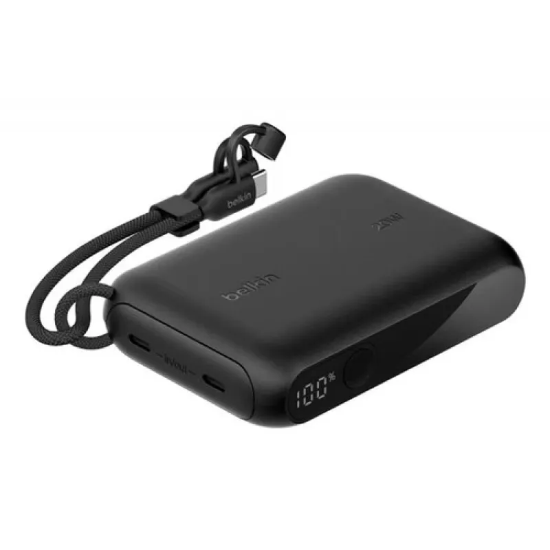 Batería externa Belkin BOOST CHARGE Power Delivery 10.000mAh, negro (BPB027HQBK)