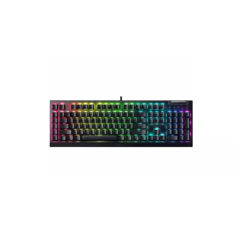 Razer BlackWidow V4 X teclado gaming con cable, cirílico, interruptores Yellow, negro