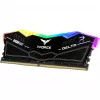 DIMM 32 GB DDR5-6400 (2x 16 GB) kit dual, memoria negra, FF3D532G6400HC32ADC01, Delta RGB, INTEL XMP, AMD EXPO
