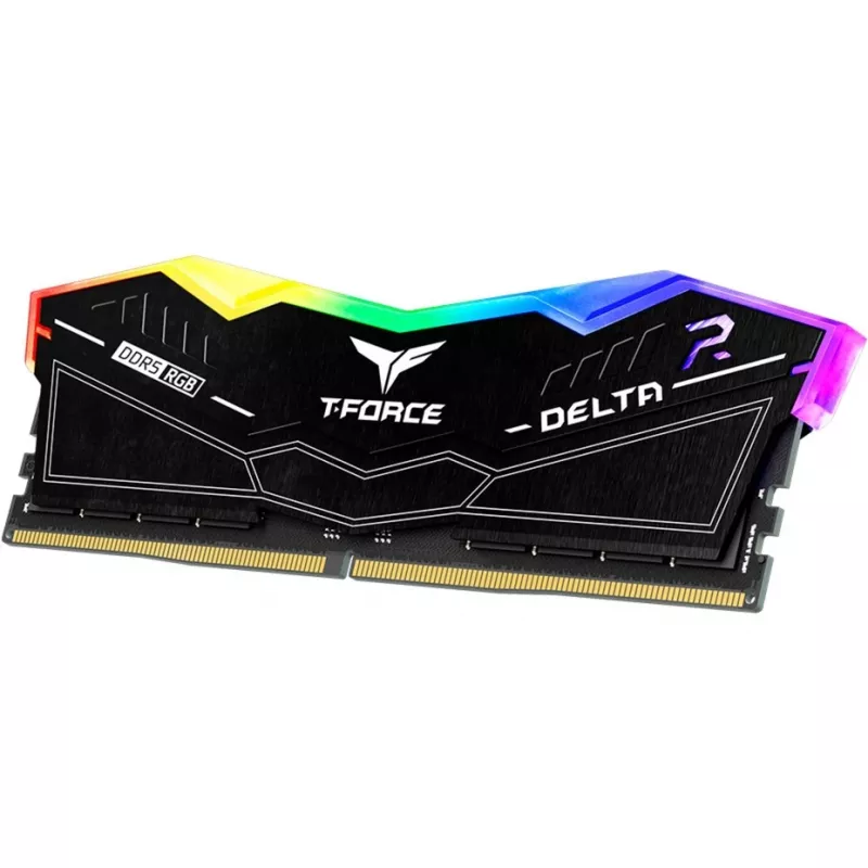 DIMM 32 GB DDR5-6400 (2x 16 GB) kit dual, memoria negra, FF3D532G6400HC32ADC01, Delta RGB, INTEL XMP, AMD EXPO