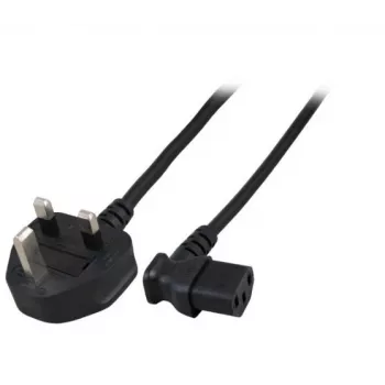 Microconnect PE090420A Cable de alimentación negro 2 m BS 1363 conector hembra C13