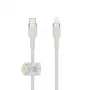 Belkin BOOST CHARGE - Cable Lightning - USB-C macho de 24 pines a Lightning macho - 1 m - blanco - para Apple iPad/iPhone/iPod (Lightning)