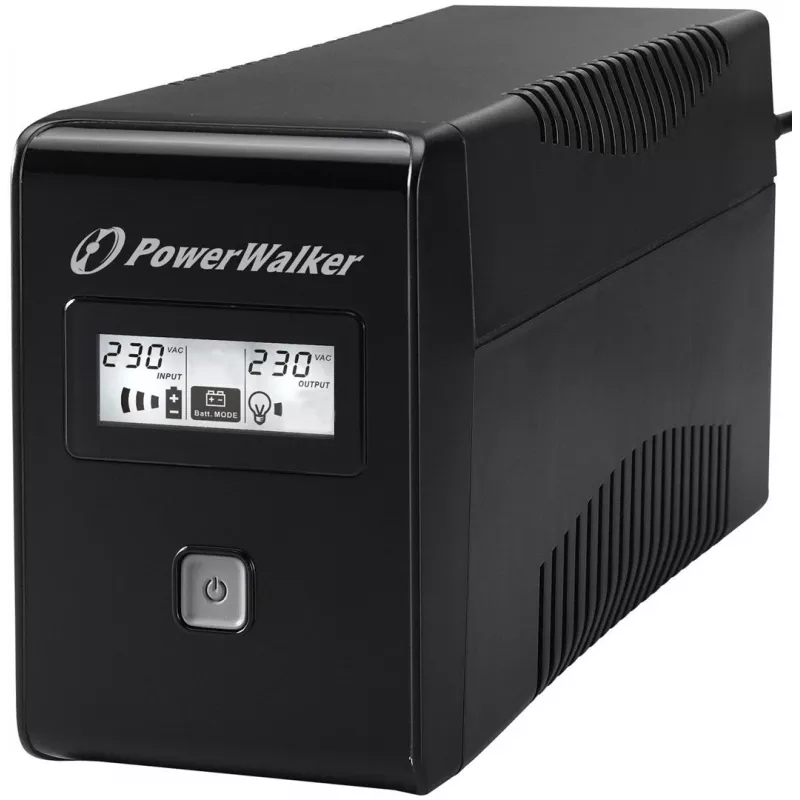 PowerWalker VI 850 LCD sistema de alimentación ininterrumpida (SAI) Line-Interactive 0,85 kVA 480 W