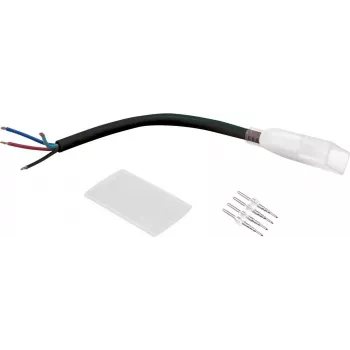 Tira LED Neon Flex 230V fina RGB EUROLITE 50499820 con extremos abiertos