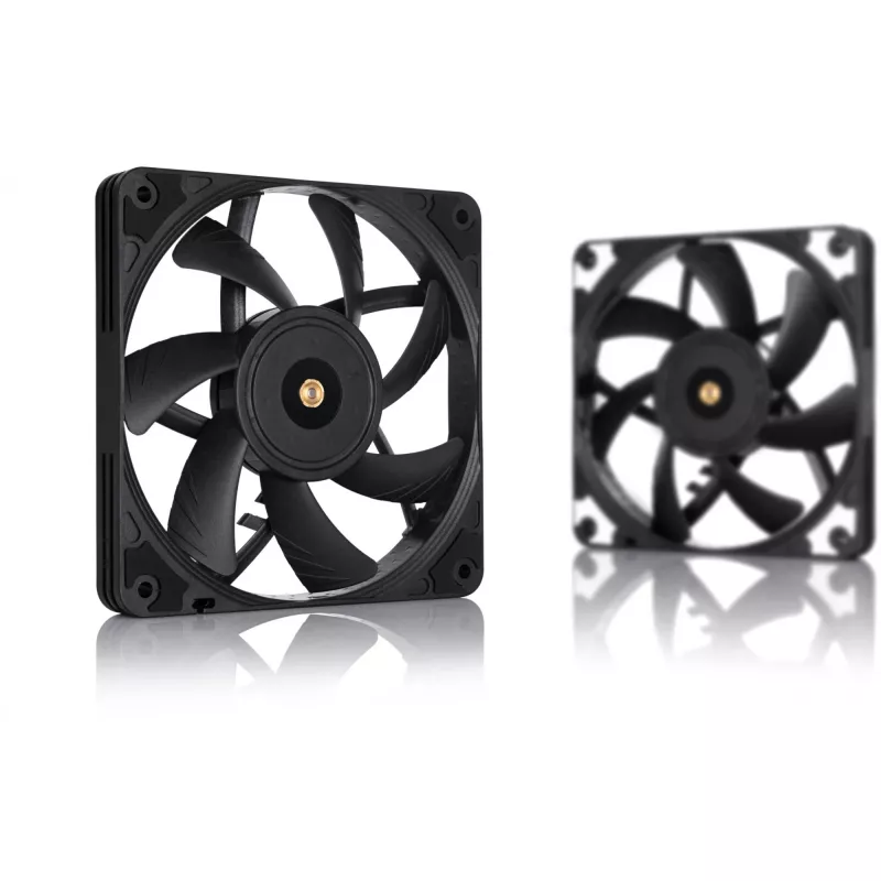 Ventilador de carcasa slim Noctua NF-A12x15 PWM de 120 mm, 15 mm de grosor, 12 V, PWM, 450–1850 RPM, 94,2 m³/h, 23,9 dB, rodamiento SSO