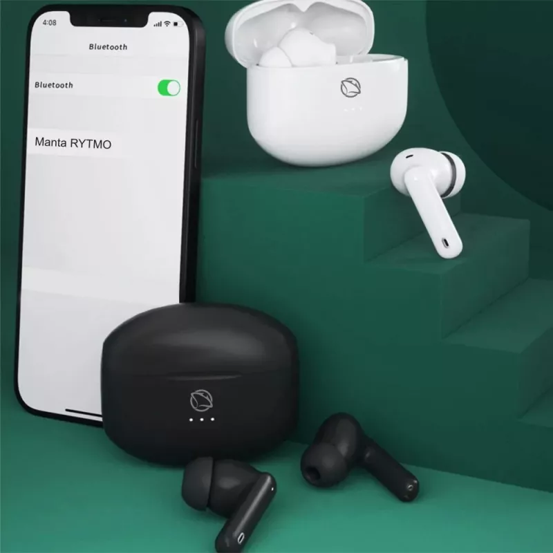 Auriculares Manta MTWS008B Rytmo Negro