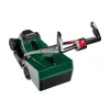 KLEIN 2780 cortacésped de juguete Bosch con cesto de hierba extraíble, sonidos realistas, verde/negro, a partir de 3 años