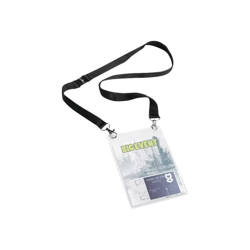 Portatarjetas Durable 852501 textil 10 uds.