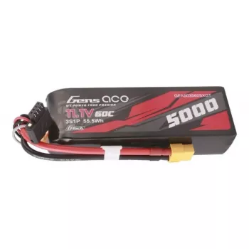 Batería Gens ace G-Tech 5000mAh 11,1V 60C 3S1P Lipo con conector XT60