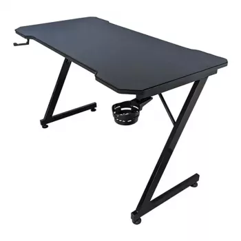 Mesa de ordenador Subsonic SA5706 negra recta PVC 120x60 cm