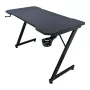 Mesa de ordenador Subsonic SA5706 negra recta PVC 120x60 cm