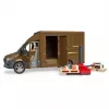 Modelo de furgoneta BRUDER 02678 premontado 1:16