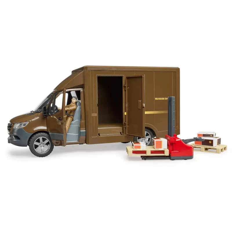 Modelo de furgoneta BRUDER 02678 premontado 1:16