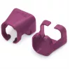 Clips de color DIGITUS A-CC-MG para cables de conexión, magenta, 100 uds.