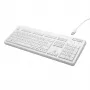 Teclado higiénico lavable MAN&MACHINE Keyboard Very Cool blanco, 104 teclas, DE (VC/DE/W5)