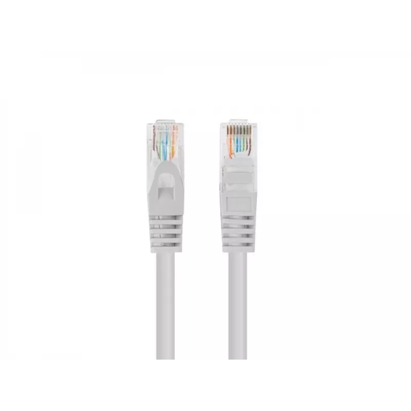 Cable de parcheo de red LANBERG PCU5-10CC-0750-S Cat5e U/UTP, RJ-45–RJ-45, 7,5 m, gris