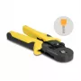 Alicates de crimpar DeLOCK 90558 negro amarillo