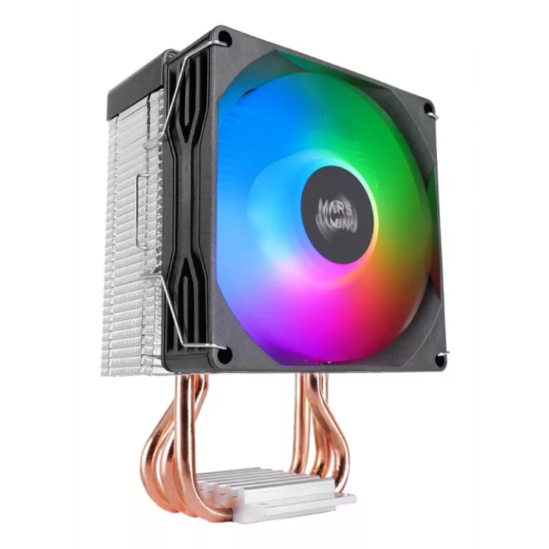 TACENS Mars Gaming MCPU-X3 90 PWM disipador de CPU, TDP de 190 W, negro