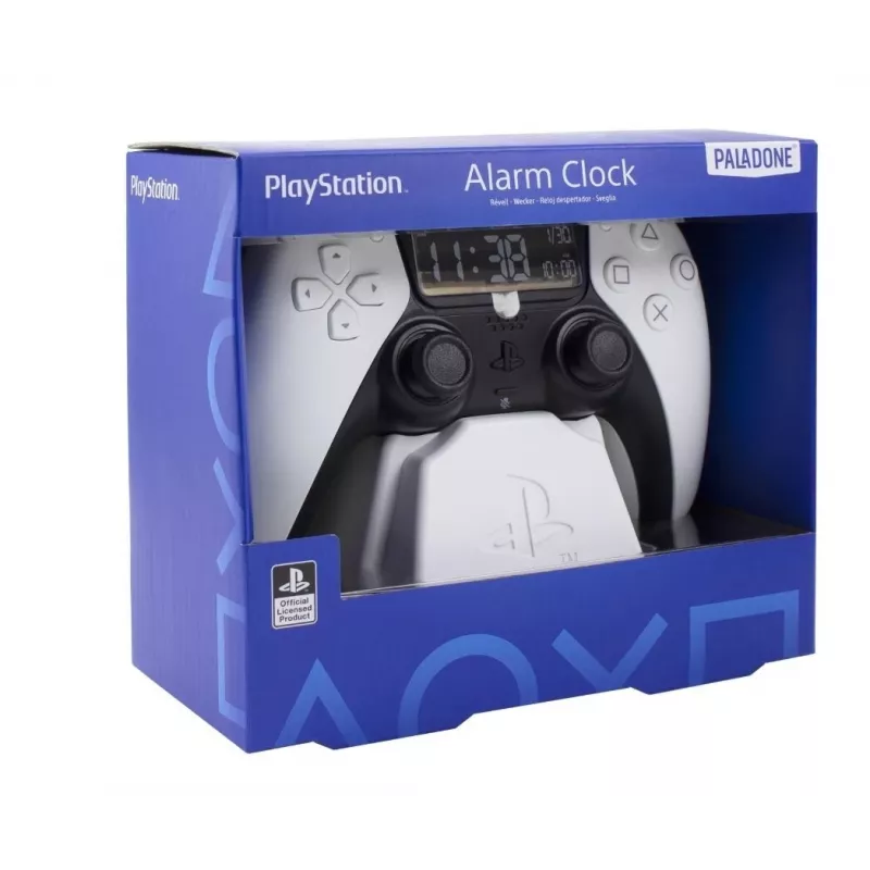Despertador Paladone PS5 PP9405PSV3 con pantalla LED, a pilas