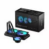 Refrigeración líquida todo en uno Fractal Design Lumen S24 v2 RGB — Radiador de 240 mm, ventilador RGB de 120 mm, negro