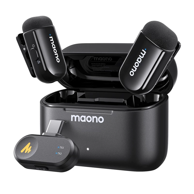 Micrófono MAONO WM622 PC2 — alta sensibilidad, bajo ruido para grabaciones de audio nítidas