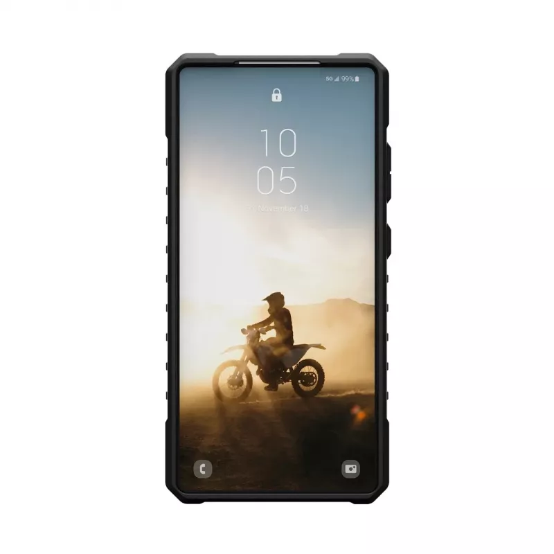 Urban Armor Gear Pathfinder Clear Funda para móvil 17,3 cm (6.8) Funda Negra, Plata