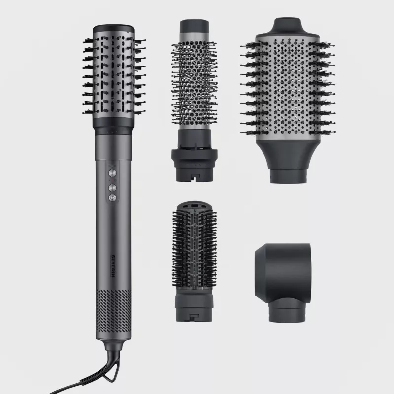 Severin WL 0683 Set de cuidado del cabello Antracita, Plata 1500 W 2,8 m