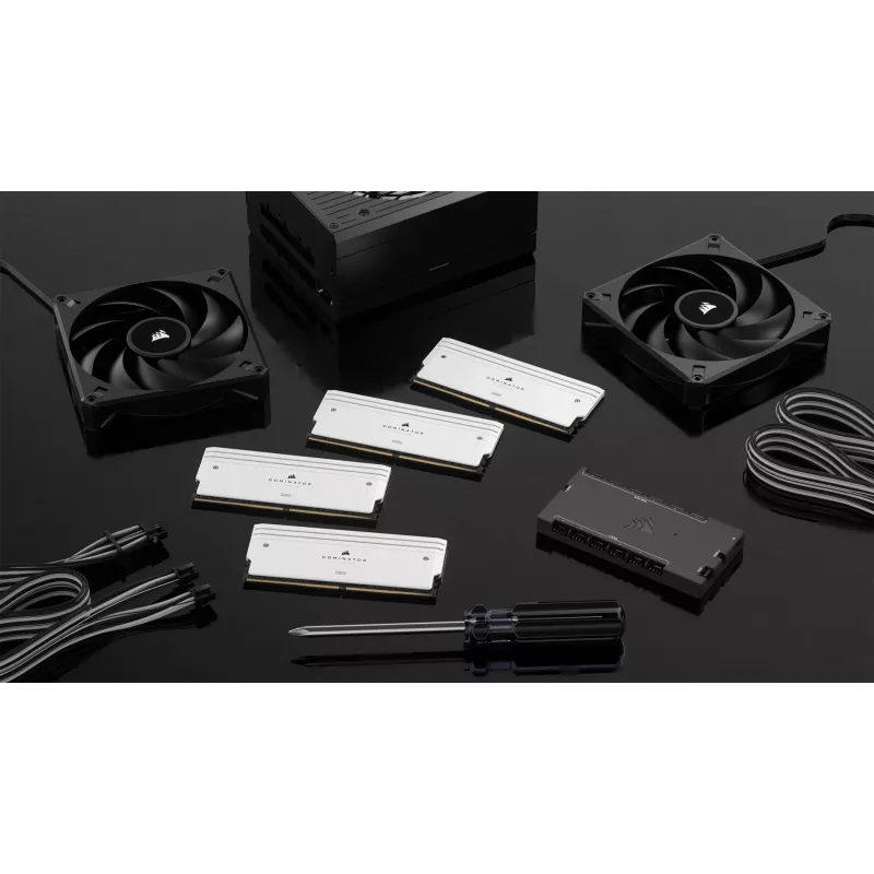 Corsair DIMM 32 GB DDR5-6000 2x 16 Dual-Kit blanco CMP32GX5M2B6000C30W Dominator - 32 GB - DDR5