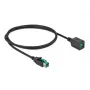 Cable de extensión USB con alimentación DeLOCK 85980 12 V 1 m