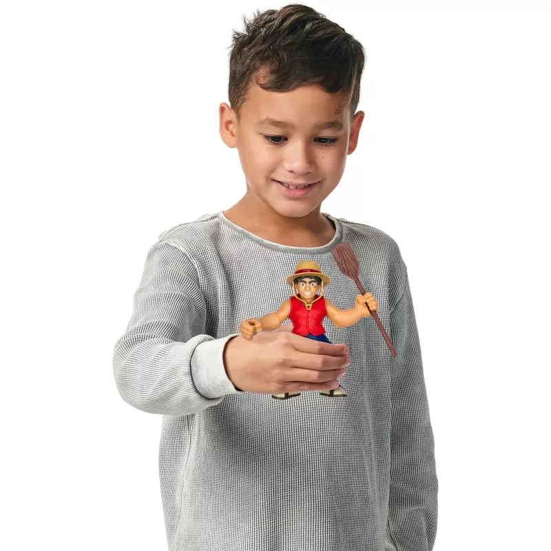 Heroes of Goo Jit to - Ultra Goo pack de héroes Luffy, figura de acción