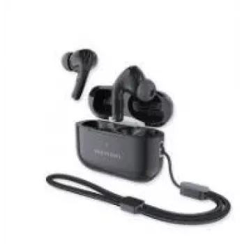 Headset inalámbrico on-ear Vention Echo Lite E11 Plus — negro, modelo NBVB0-PLUS