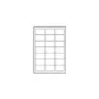 Avery Zweckform Avery - Blanco - 38,1 x 63,5 mm 2100 uds. Etiquetas de dirección