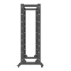 Lanberg OR01-6842-B Rack abierto de 19 pulgadas, 42U, 600x800 mm, negro