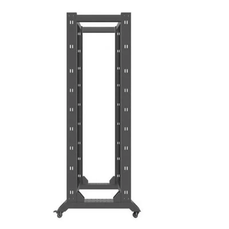 Lanberg OR01-6842-B Rack abierto de 19 pulgadas, 42U, 600x800 mm, negro